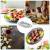 PÓŁMISEK TACA OWALNA STALOWA DO SERWOWANIA WĘDLIN PRZEKĄSEK 35 CM KINGHOFF