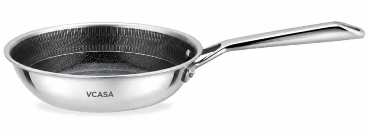 Patelnia VCASA 20cm Ceramiczna Nieprzywierająca TRI-PLY Indukcja PFAS FREE