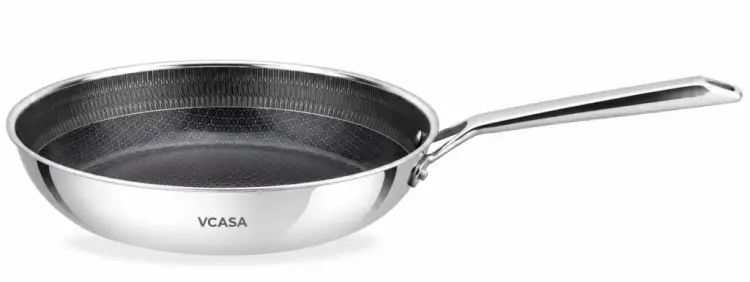 Patelnia VCASA 28 cm Ceramiczna Nieprzywierająca TRI-PLY Indukcja PFAS FREE