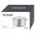 Garnek VCASA VELORA 24cm Stal 304 TRI-PLY Indukcja Pokrywka Odcedzanie 5,8L