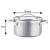 Garnek VCASA VELORA 18cm Stal 304 TRI-PLY Indukcja Pokrywka Odcedzanie 2,1L