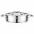 Garnek VCASA Amara 24 cm 2,9L z pokrywką do odcedzania Stal Nierdzewna 304