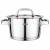 Garnek VCASA SIERRA 20cm 3,2L Stal Nierdzewna 304 Indukcja Pokrywka Cedzak