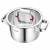Garnek VCASA SIERRA 20cm 3,2L Stal Nierdzewna 304 Indukcja Pokrywka Cedzak