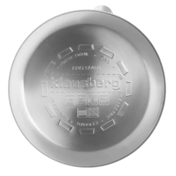 CZAJNIK Z GWIZDKIEM KLAUSBERG KB-9077 3L INDUKCJA GAZ KREMOWY STALOWY