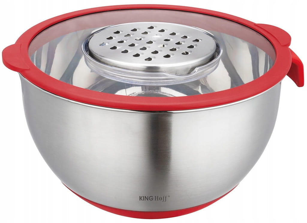Miska kuchenna wielofunkcyjna tarka do warzyw 24cm 5L 5ele KINGHOFF KH-1889